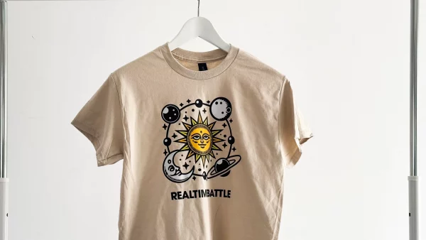 RealTimeBattle - Messages from the satellite T-shirt